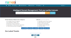 Desktop Screenshot of namesi.com